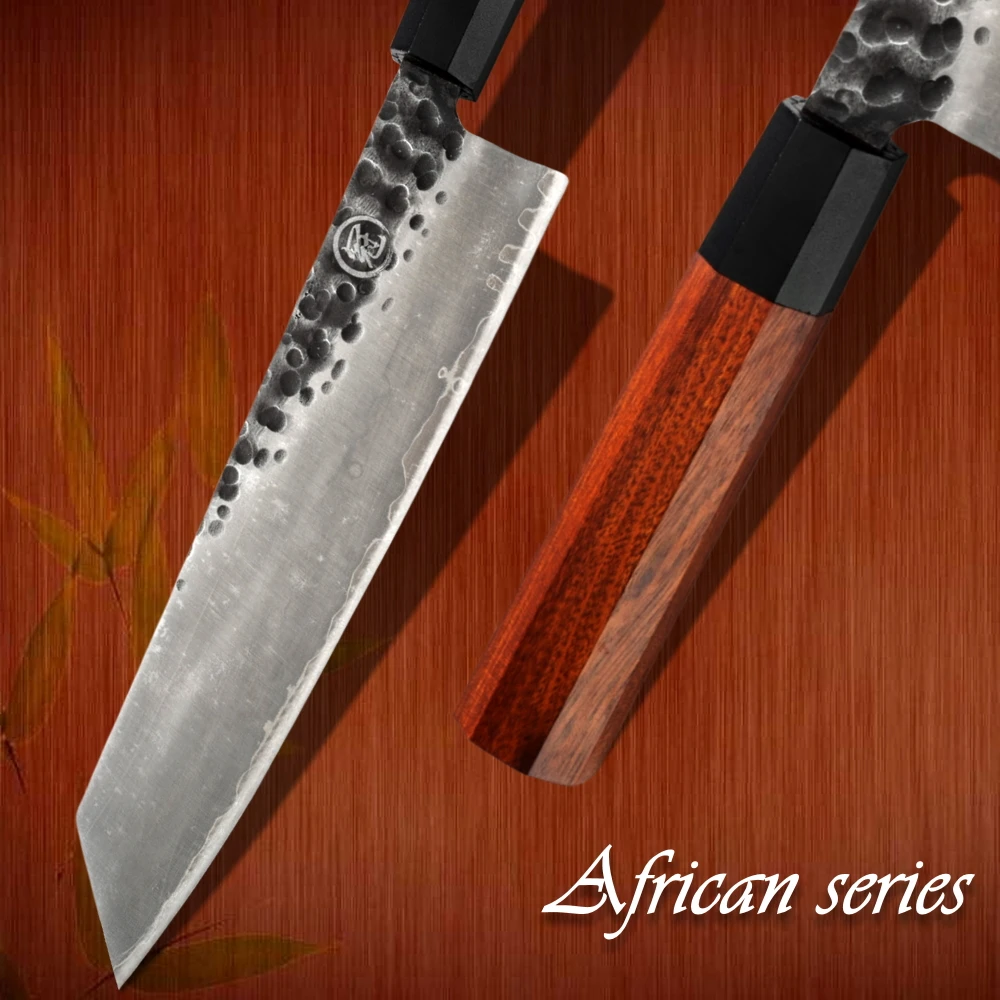 Лидер продаж японский ручной нож шеф-повара из 3 слоев AUS-10 из японской стали 9 дюймов kiritsuke нарезки рыбы мяса кухонный нож