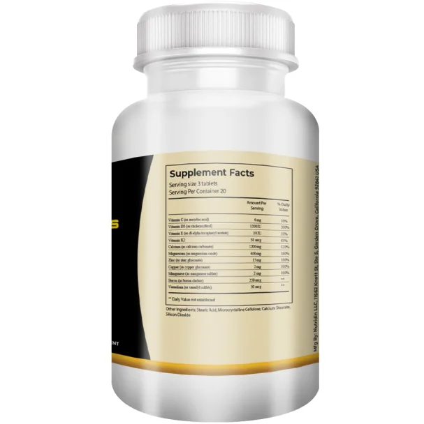 Calcium Vitamin D D3 Tablet/Softgel Nutrition Supplement That Helps Improve Bone Density. USA Wholesale Vitamins Bulk Supplement