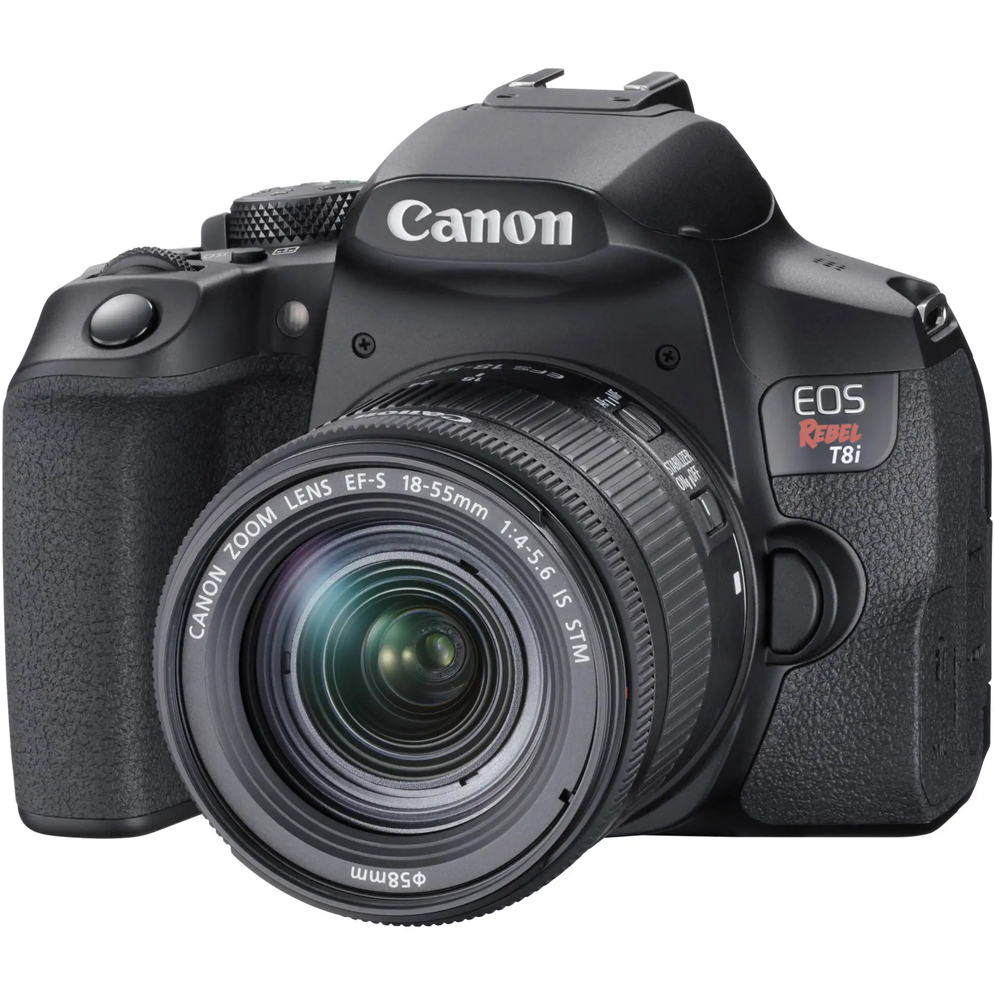 Абсолютно Новый Canon EO-S Rebel T8i цифрового однообъективного зеркального фотоаппарата с фирменнй переходник для объектива Canon 18-55 мм объектив