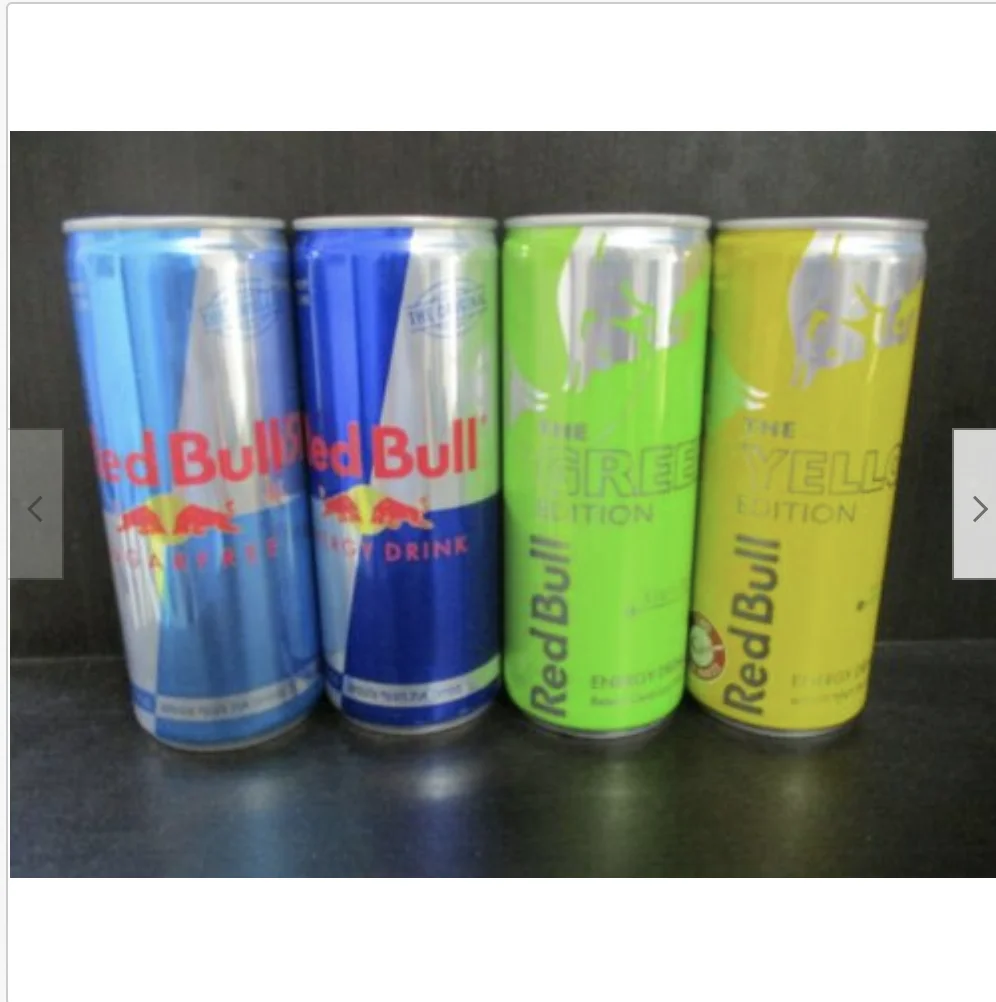  Энергетический Напиток RED BULL без сахара. в