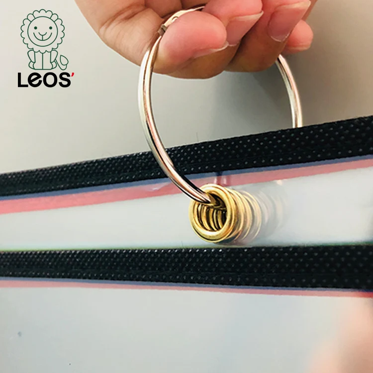 Пластиковые Многоразовые стираемые карманы разных цветов сухие рукава держатели для билета с неоновой прострочкой