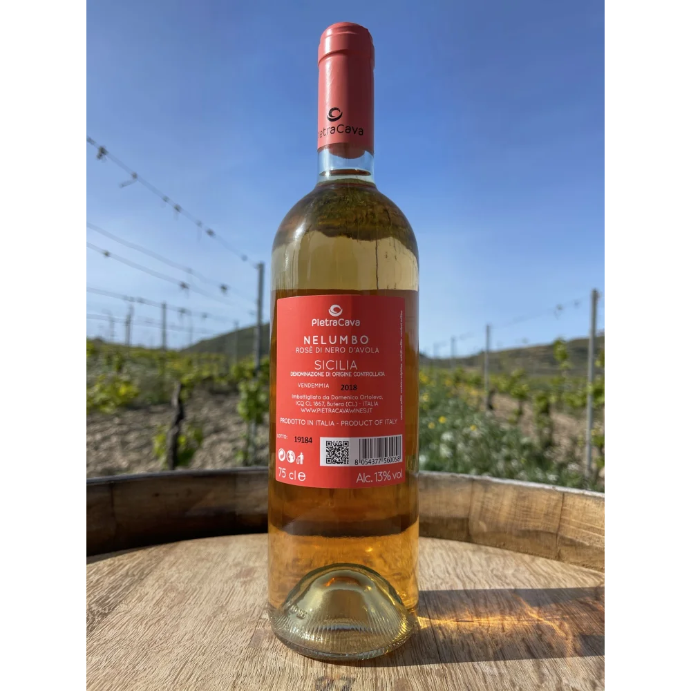  Итальянское розовое вино из Сицилии-Nelumbo Rose Nero d Avola