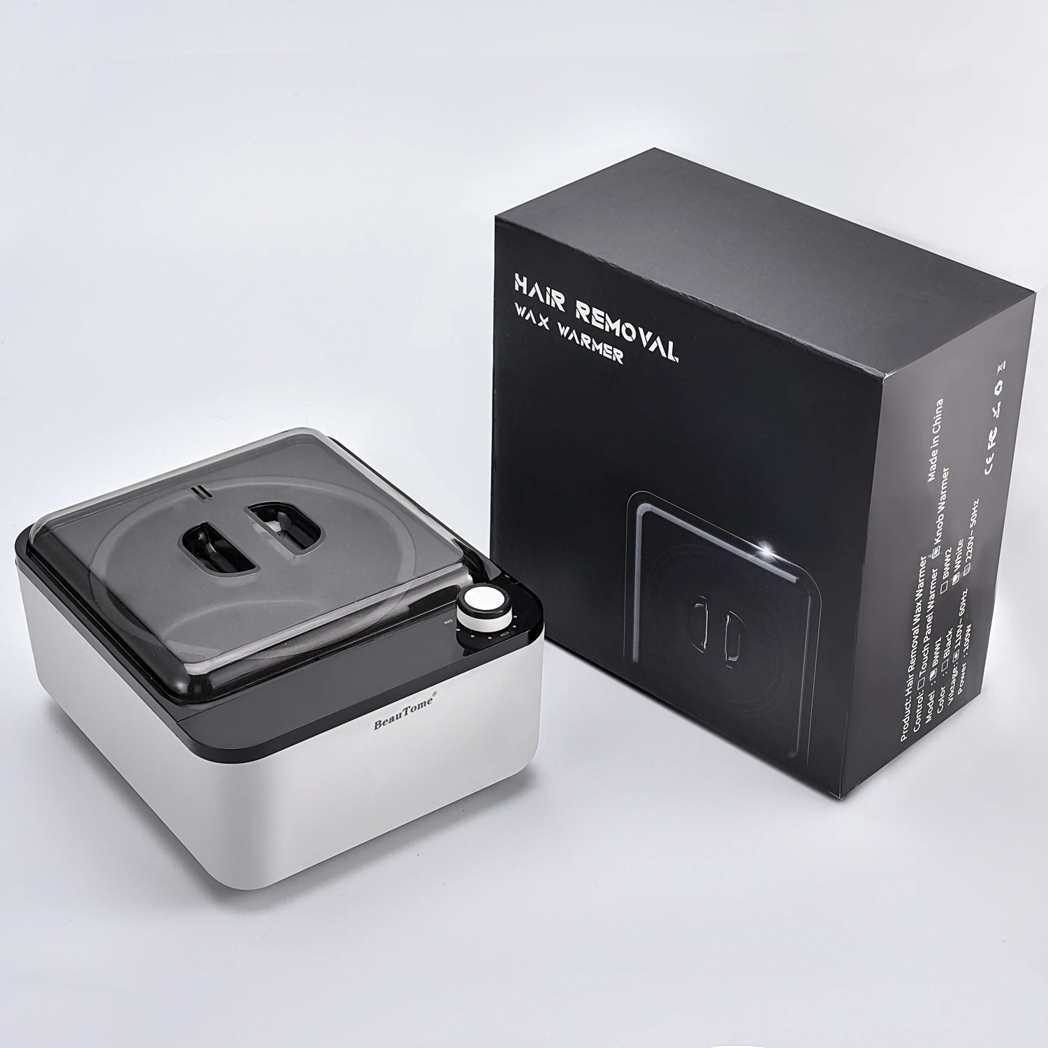 Updated Wax Warmer for Hair Removal, Electric Wax Heater Machine with LED display Wax Pot, Digital Hair Waxing Kit Home Waxing