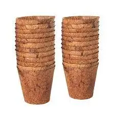 Wholesale 100% Biodegradable COIR POT Planter for Garden from Viet Nam