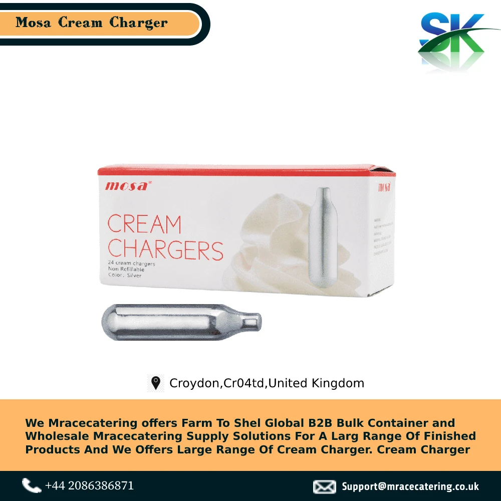 Good Strawberry Flavor 24s Mosa Cream Charger