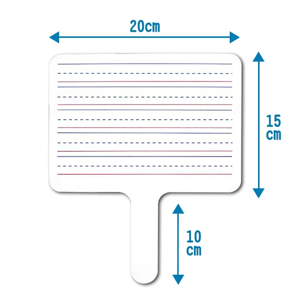 Small double sides school writing whiteboard