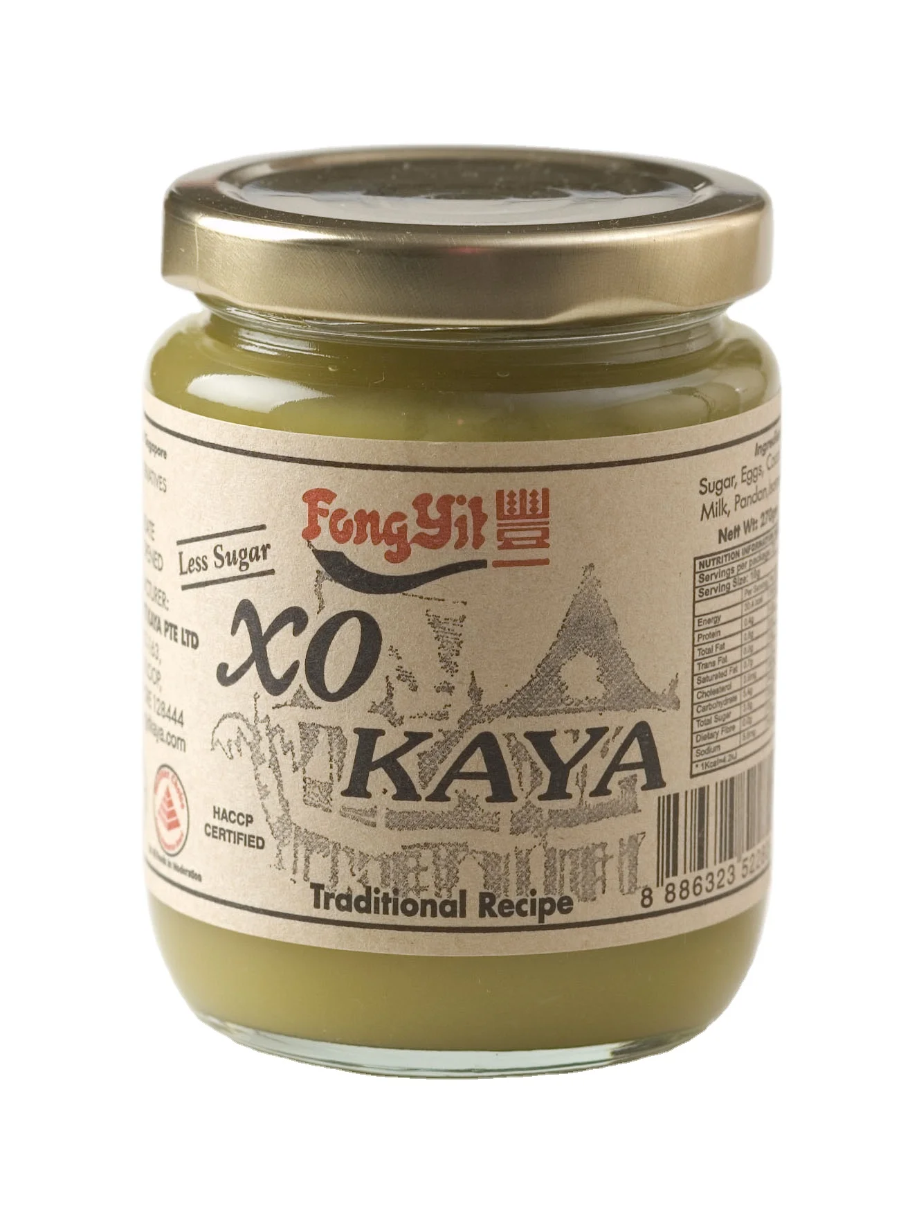 12 месяцев срок годности продукта OEM топ премиум-класса для употребление здоровой ISO FSSC 22000 Сертифицированный бутылка 25% меньше сахара и надписью «XO» Кайя 410 г