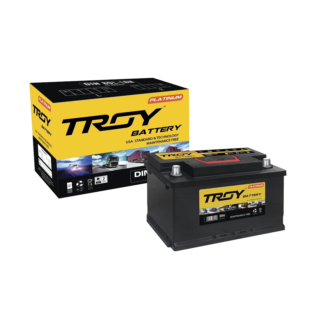 
FACTORY PRICE DRIED AUTO MF BATTERY DIN80L LBN FOR CAR TRUCK BOAT SOLAR CHANGEABLE 
