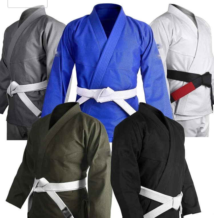 BJJ Gi Brazilian Jiu Jitsu suit with high quality 450gsm pearl wave 100% cotton Kimonos Bjj Gi