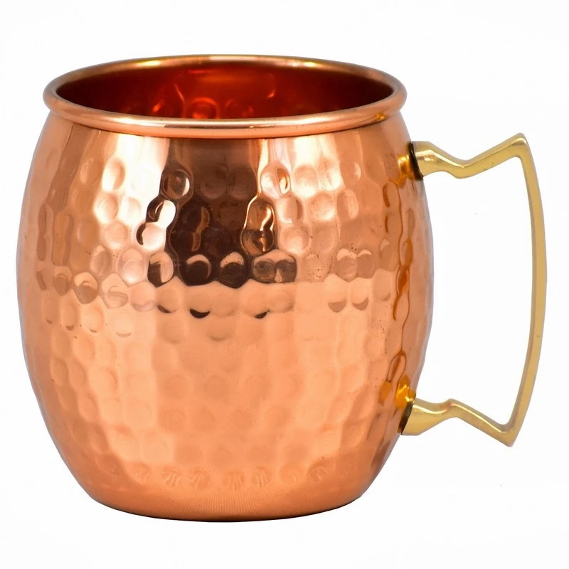 Медная молотковая стильная Питьевая Московская