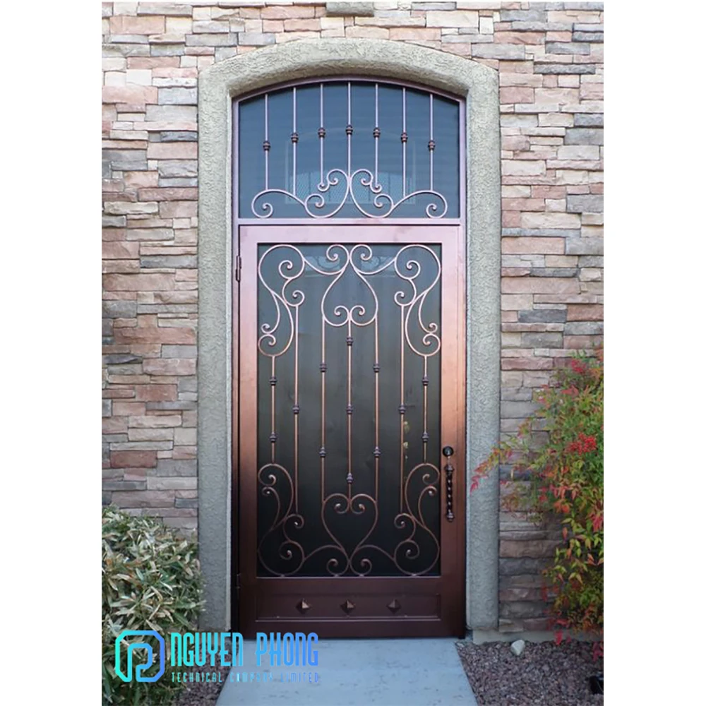 Недорогие Декоративные ворота от профессионального производителя из кованого железа