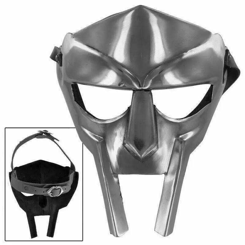 MF Doom Gladiator  Madvillain 18g Mild Steel Face Armor  Medieval