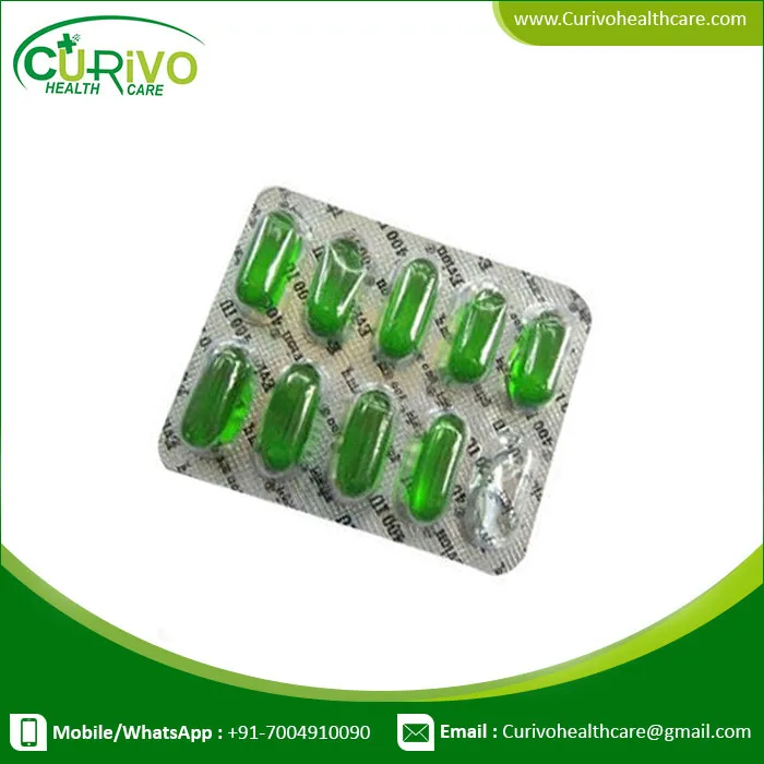 
Promote Eye Health Vitamin E Soft Gel Capsule India 