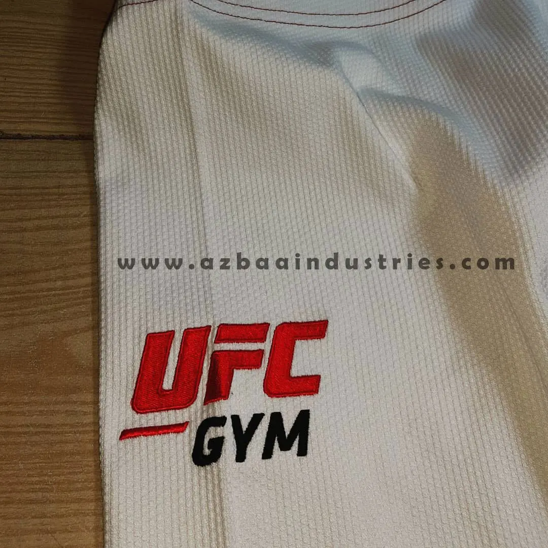 100% Organic cotton Brazilian Jiu Jitsu Gis Custom Made BJJ Gis BJJ Kimonos and pants White