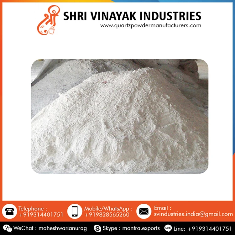 Organic Quartz Silica Powder For Durability Indian Supplier Feldspar Powder Buy at Lowest Price
