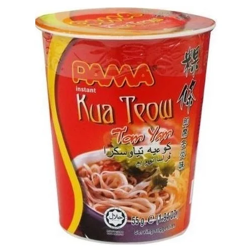 Известный и топовый бренд в Малайзии, чашка Мгновенной Печати Kua Teow Tom Yam, Pama для быстрого и легкого приготовления