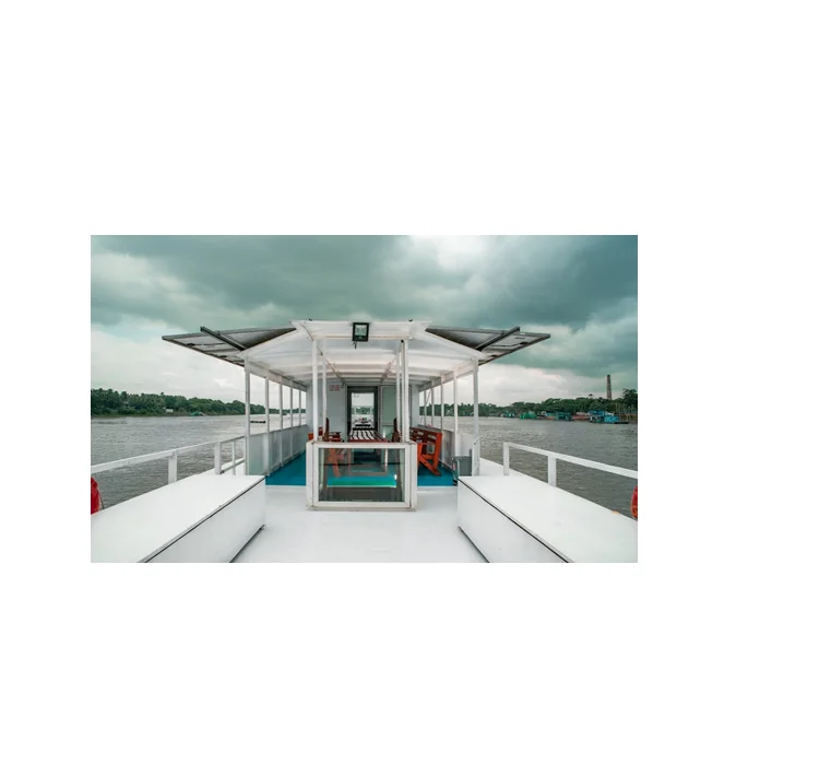 Small Passengers Vessel  Iron Electric Catamaran Vessel
