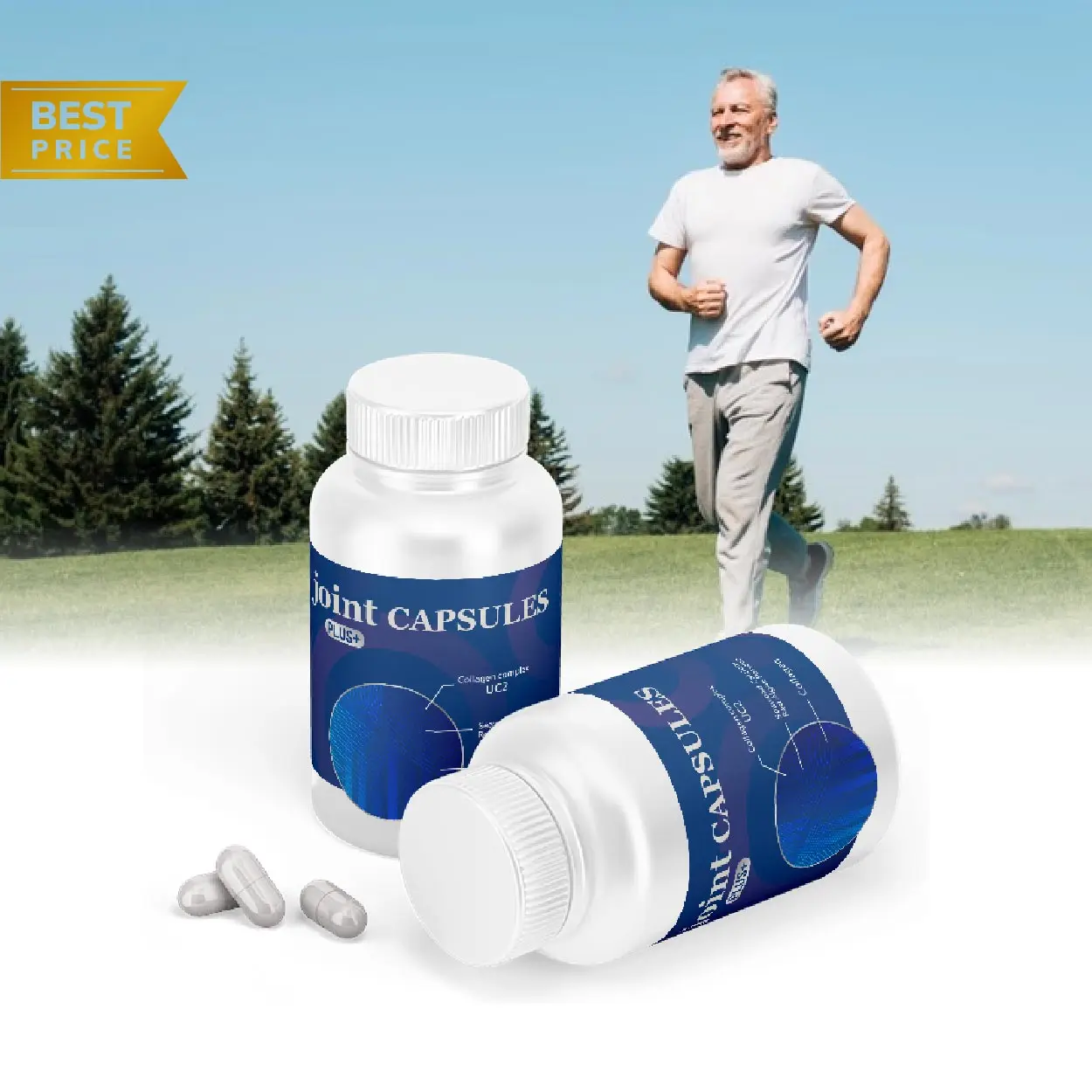 Joint Relief Herbal & Health Supplement Glucosamine Chondroitin MSM Product OEM