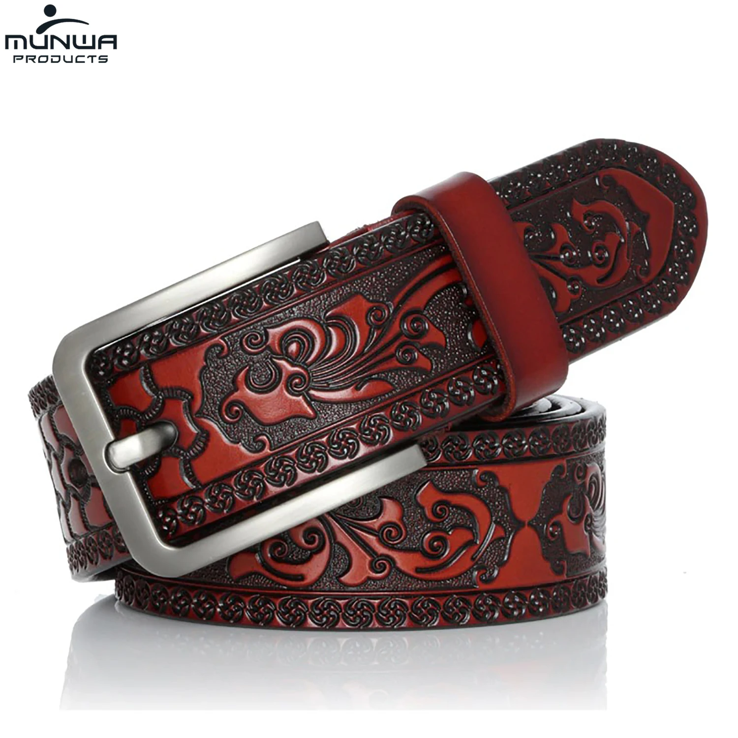  Высококачественный модный мужской ремень из воловьей кожи сделано в Пакистане оптовая продажа