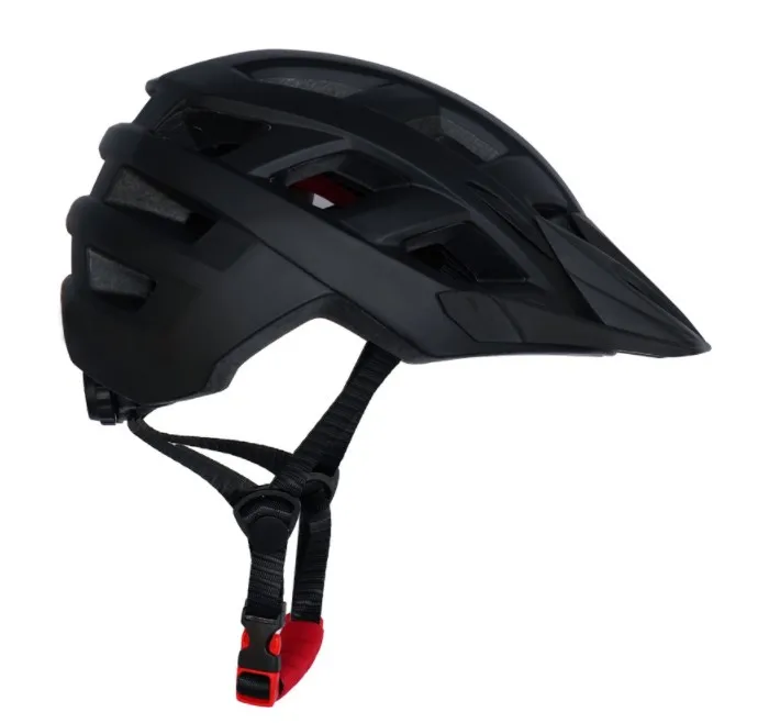 Adjustable Mountain Bike Helmet Ultralight Removable Sunscreen Brim MTB Bicycle Helmet