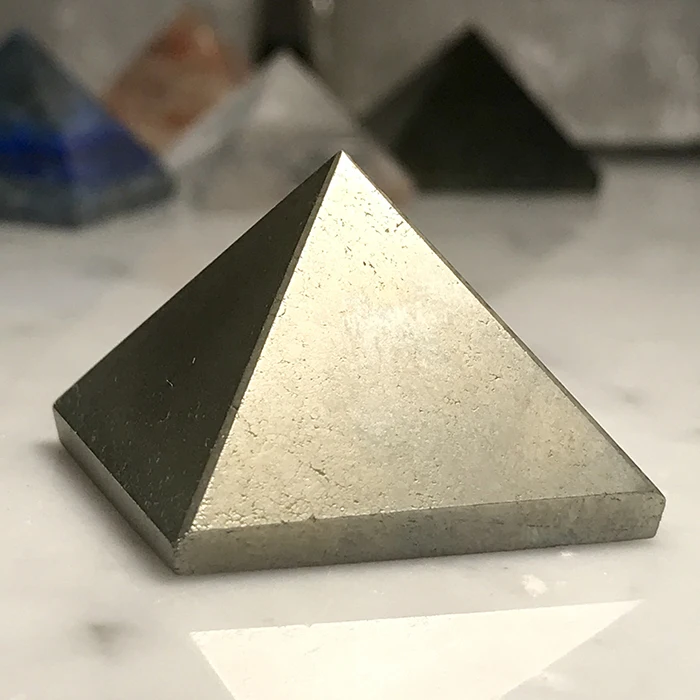 
High Quality Beautiful Healing Agate Gemstone Pyrite Pyramid Buy Online From Orgone Export 