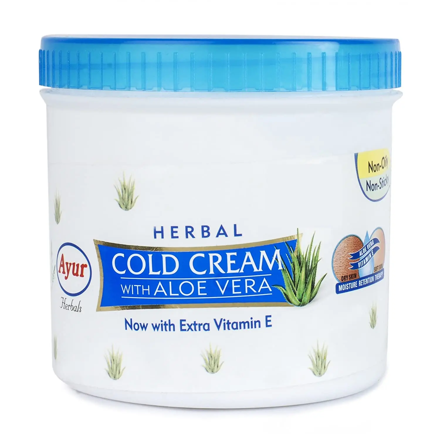 Ayur Herbal Cold Cream, Aloevera, winter moisturiser, with Vitamin E