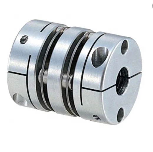 
steel single disc diaphragm coupling with setscrew locking for motor connect 