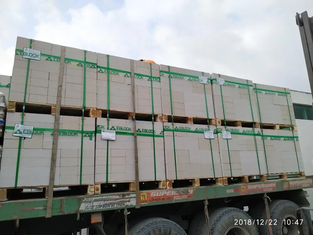 Aerated concrete blocks high quality from Vietnam
