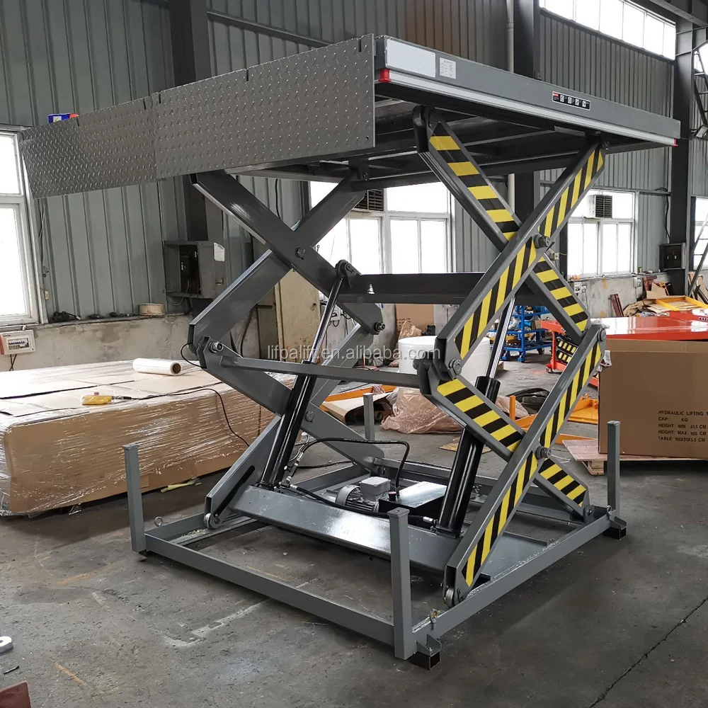 5000kg Electric Powered Hydraulic Scissor Dock Lift