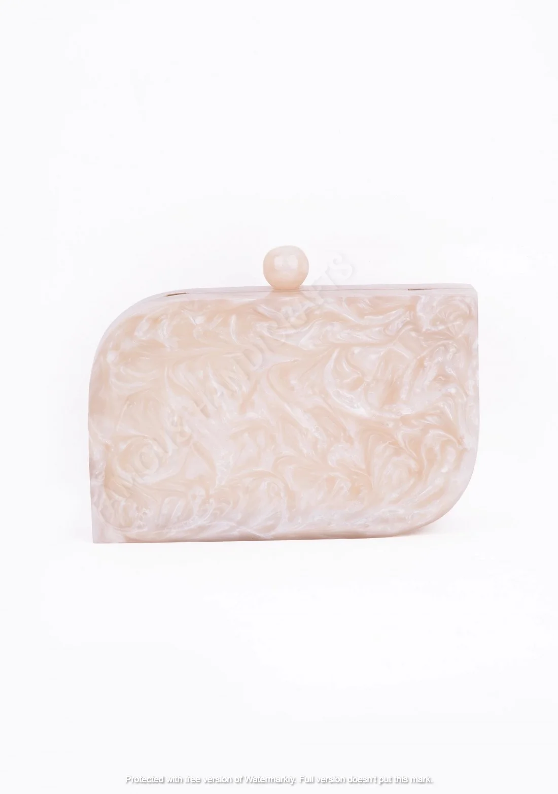 Винтажная вечерняя сумка-клатч из смолы