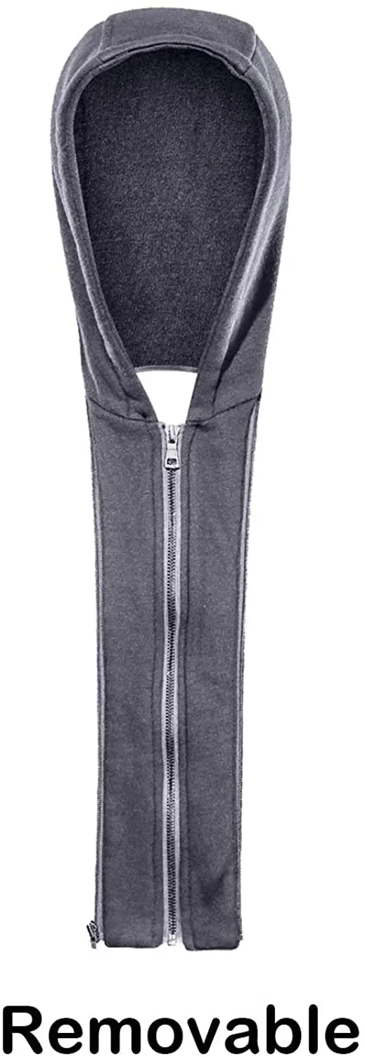 Мужская байкерская куртка из натуральной кожи с капюшоном