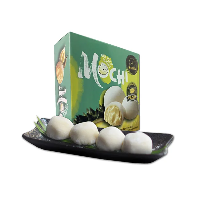 Высококачественная вкусная традиционная мягкая текстура Mochi заполненная дурианской пюре пульпа ОРИ дуриан Daifuku лучше всего подходит для влюбленных Дуриан