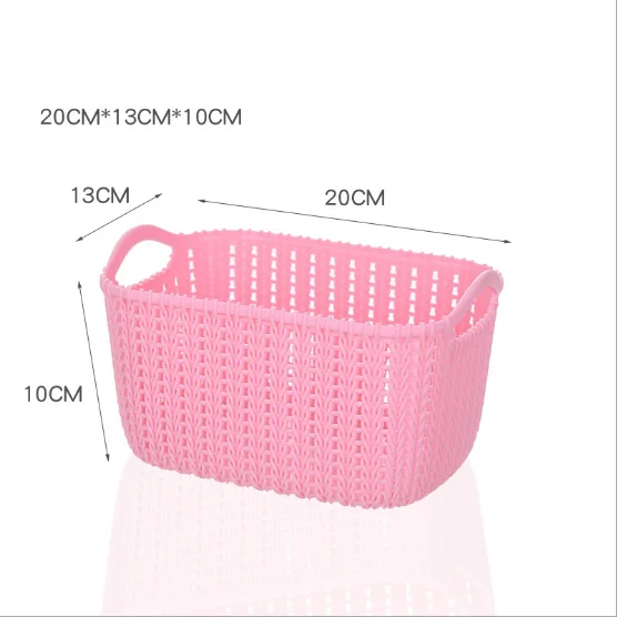 Fabulous Rattan Like Basket for Storing Book Toy Food Bread Clothes Cosmetics