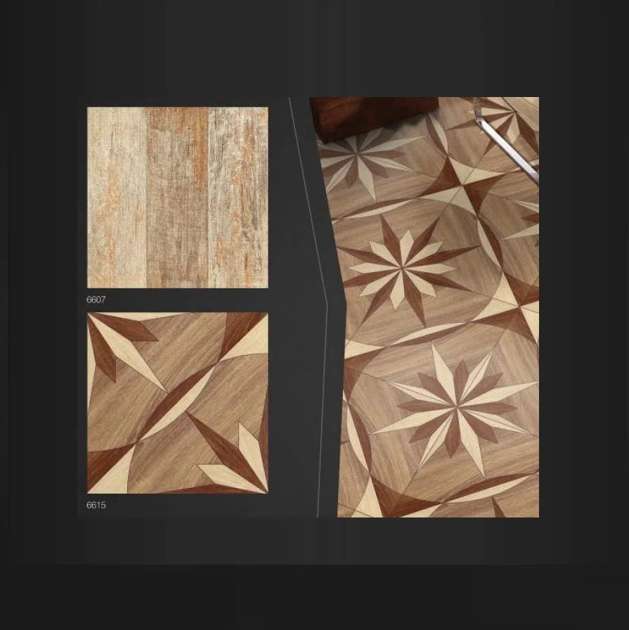 Antique model for living room usage ceramic floor tiles 40x40cm