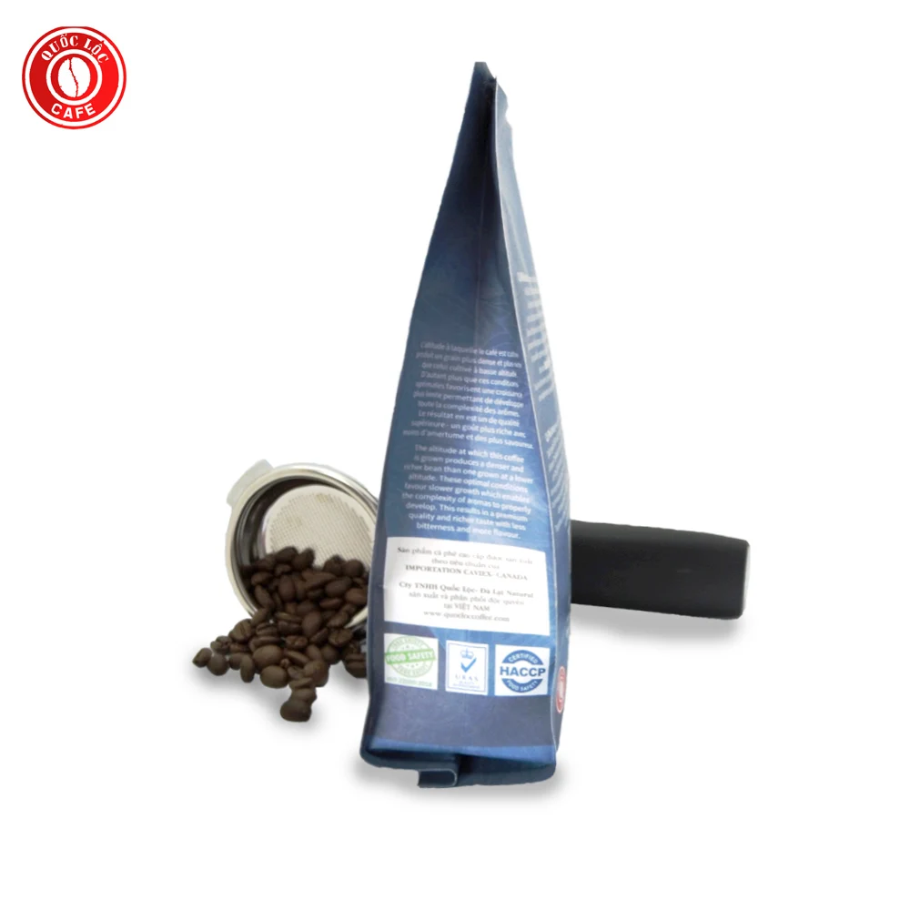  Упаковка в пакет 12 месяцев 250 грамм длительный срок годности мягкий вкус робуста и арабика Лотос кофе из Вьетнама