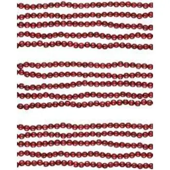 Высококачественная деревянная гирлянда с бусинами Курта Адлера 9 футов бордового цвета 2 упаковки 3 производитель самодельных изделий ручной работы из Индии