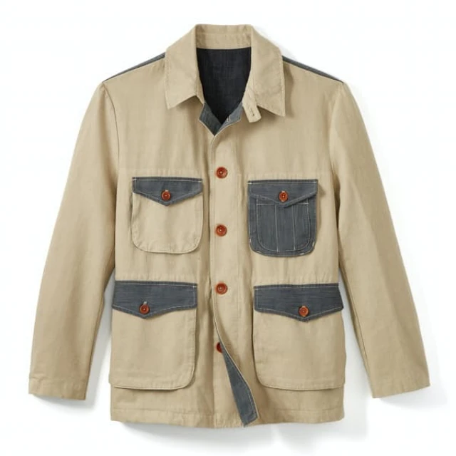 Официальная сафари куртка для мужчин женщин и детей