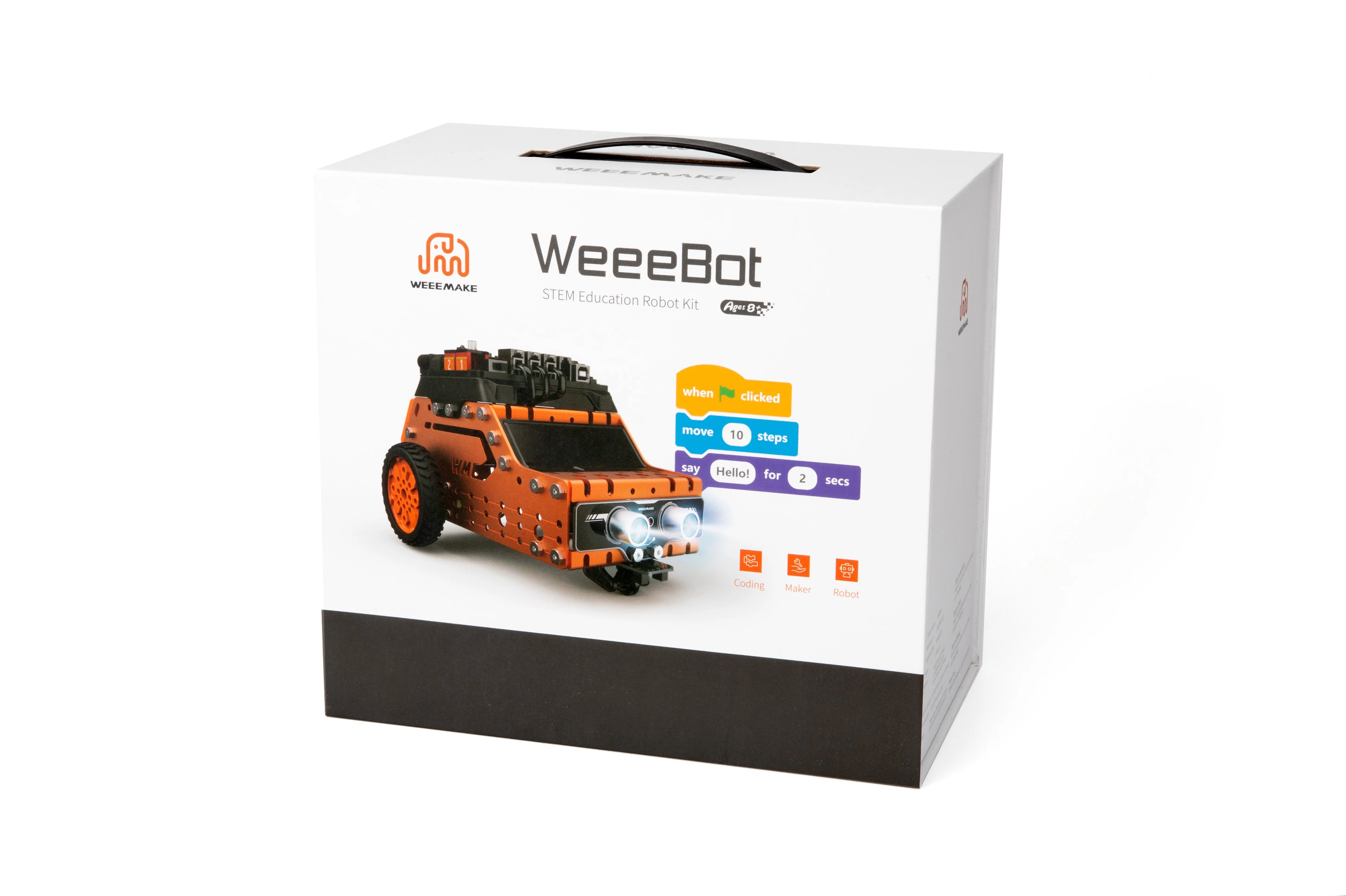Weeemake STEM образовательный DIY строительный робот набор для детей металлический обучающий программируемый