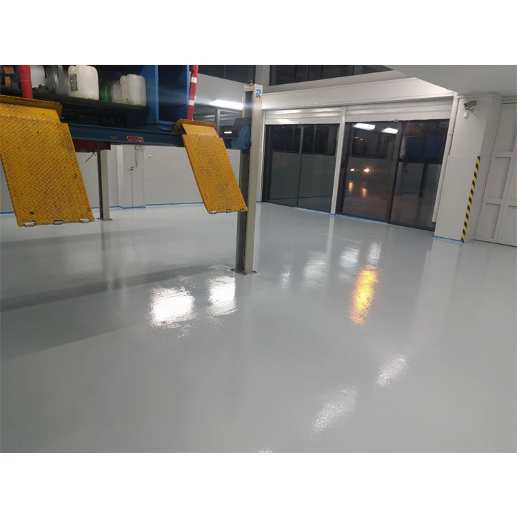 Эпоксидная система краски пола-праймер, Базовое покрытие и верхнее покрытие