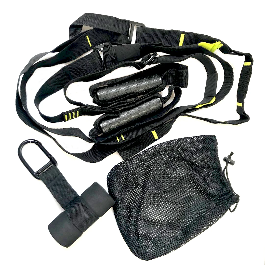 Nylon Rope Suspension Trainer Straps Total Resistance Exercise for Adult