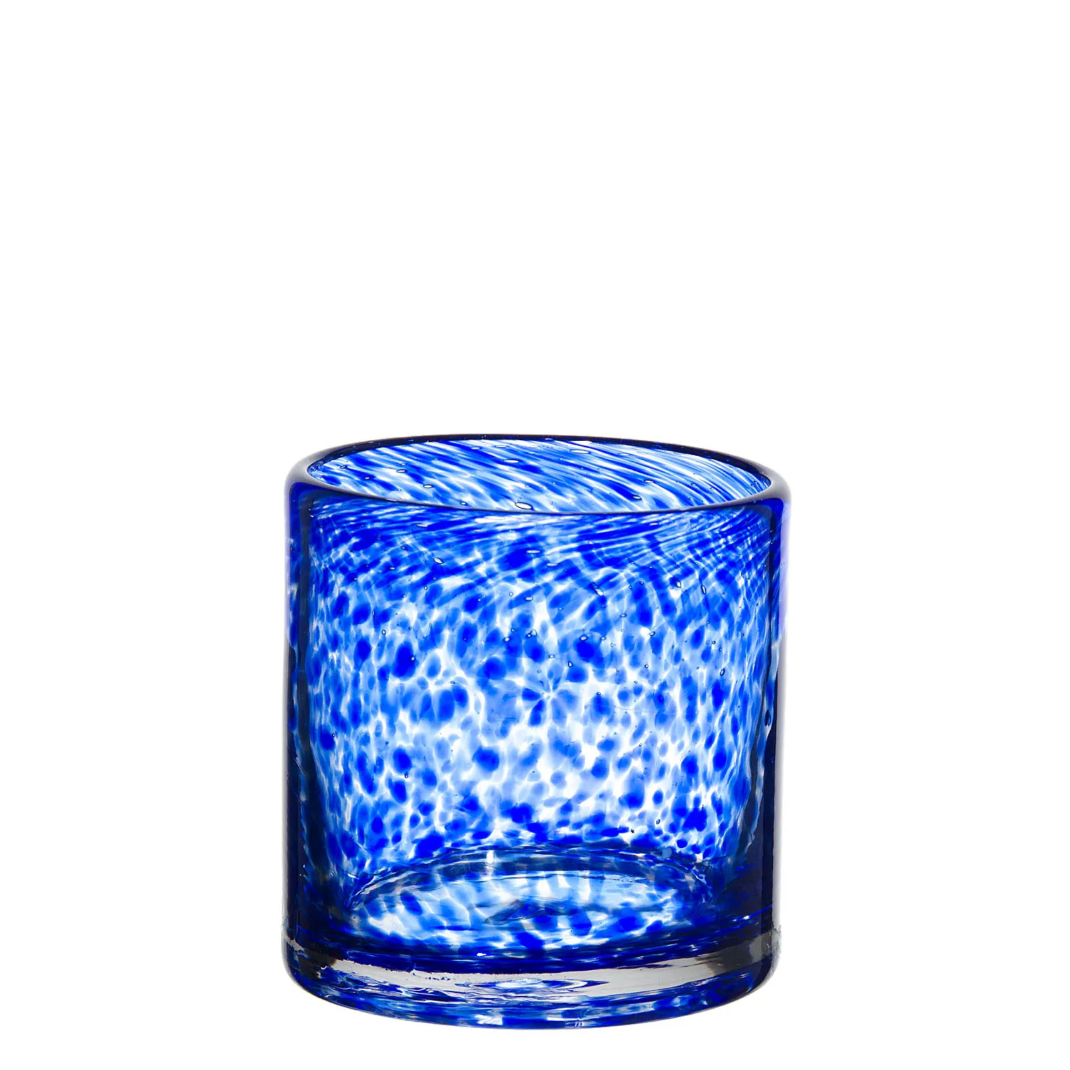 Samyo меркурий стеклянный Аква синий Speckled Votive Tealight подсвечники для свадьбы центральные части домашний декор