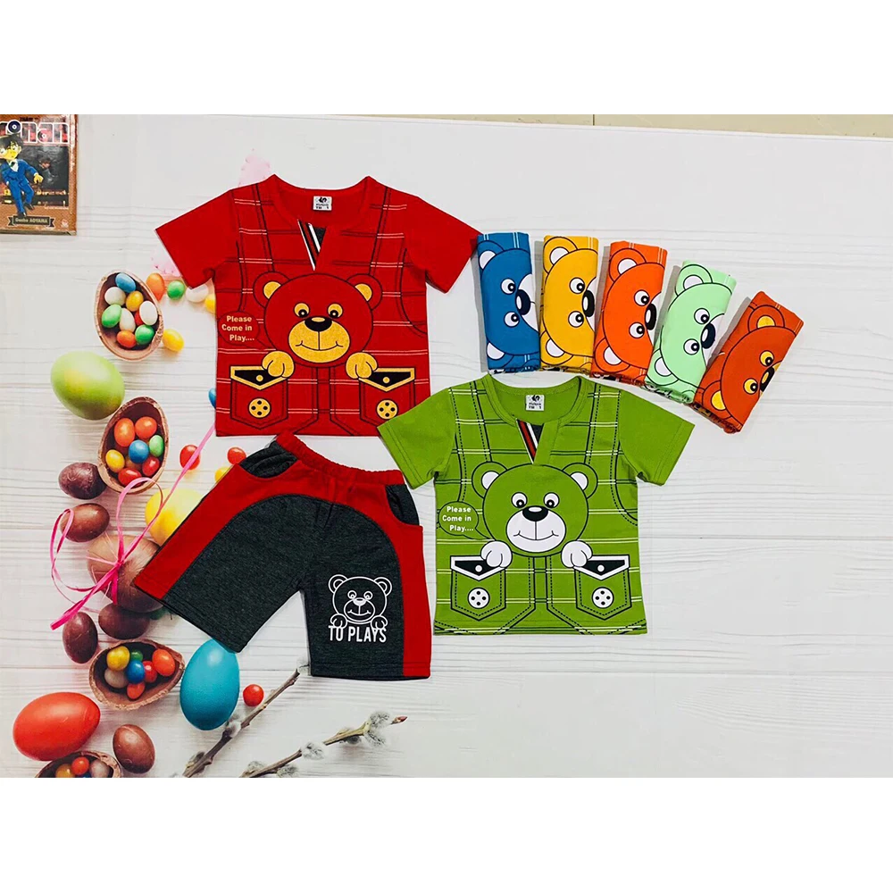 2021 Children Clothing Summer  Boys Clothes Set Outfits Kids Clothes Toddler Suit For Boys Clothing Sets