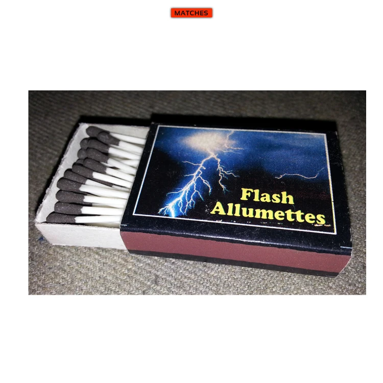 Wholesale Selling Top Notch Quality White Color Wax Matches