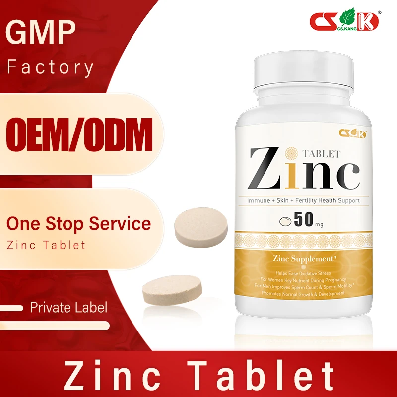 Best Price Gmp Supplement Immune Support System From Natural Zinc Hot Sale Non Gmo Zinc Tablets