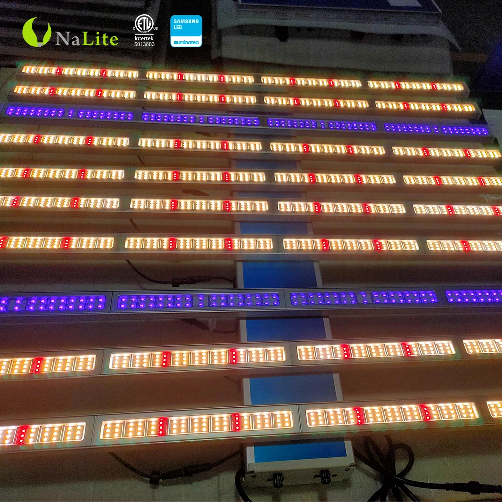 Best Sell  White High Bay Sumsang Cob Microgreens 1200W 1500W Adjustable spectrum Led Grow Light