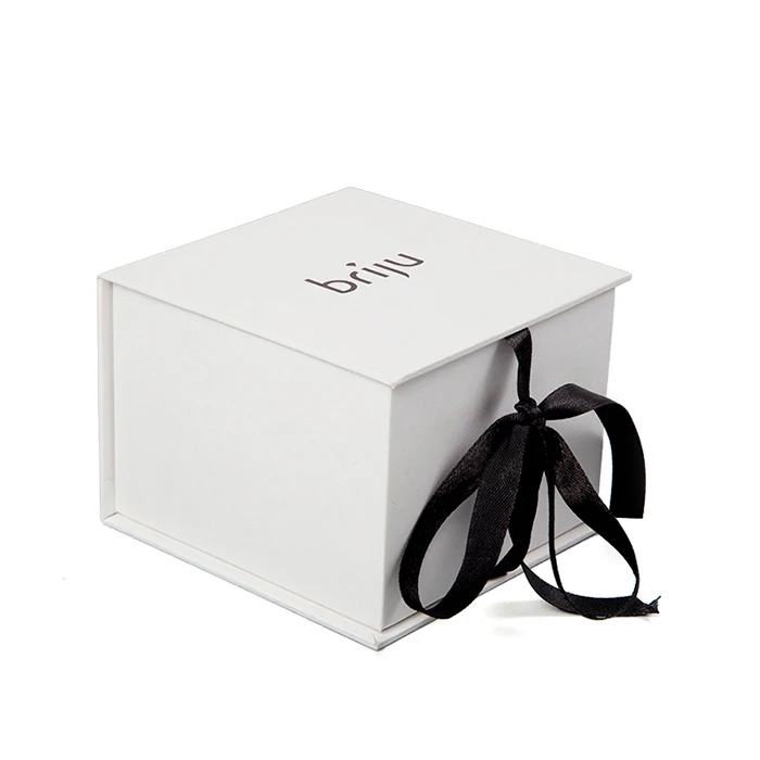 
Пользовательская печатная Роскошная Подарочная бумажная коробка для упаковки ювелирных изделий с логотипом 