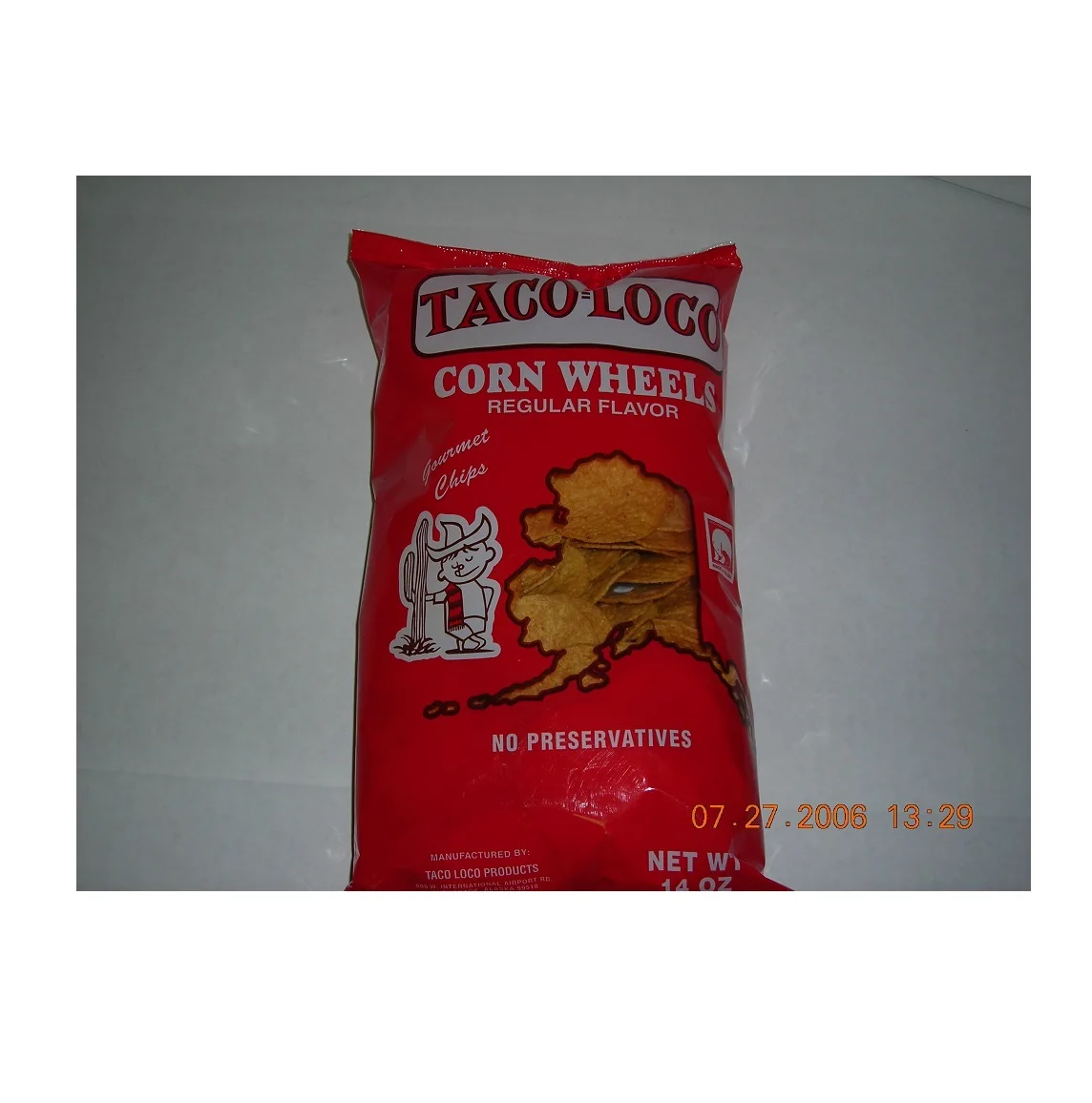 Trending Taco Loco Round Corn Chip Wheels Model Number 7820311131