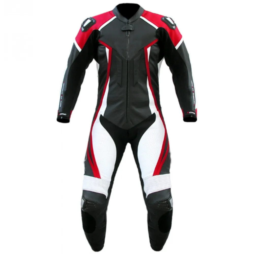 Custom make motor bike high quality sports suit Two Piece Leather Motorcycle Suit
