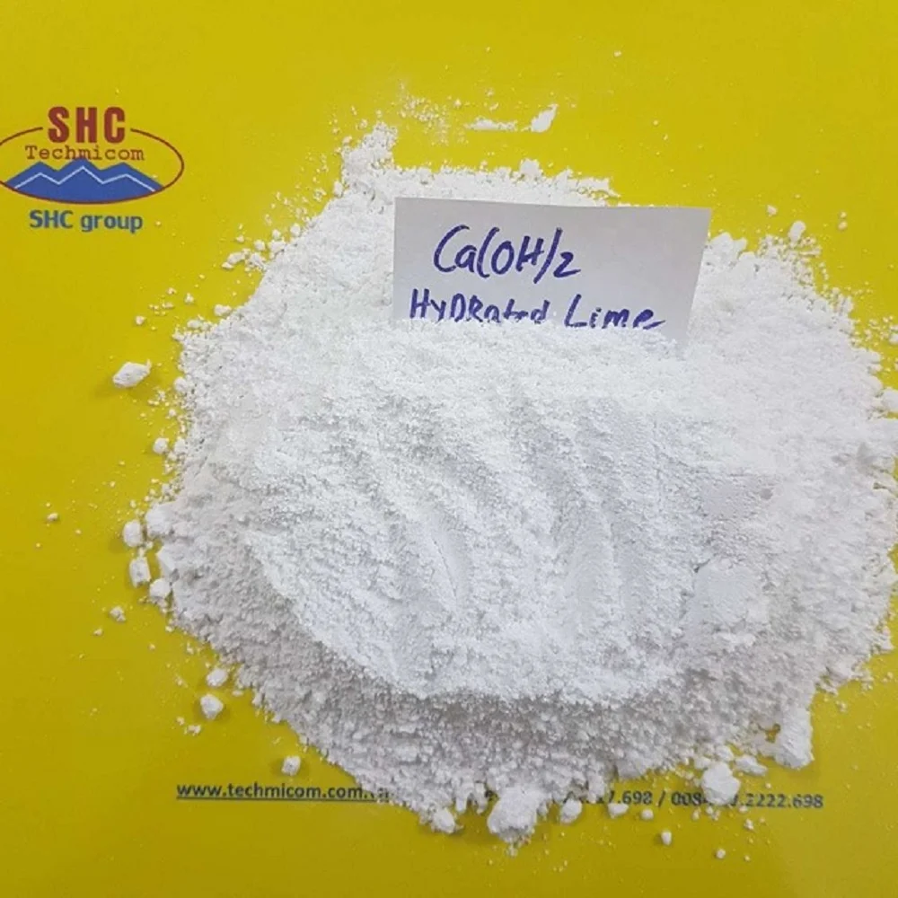 Hydrated Lime Vietnam High Quality Calcium Hydroxide white Powder For Water Treatment Chemical Sale