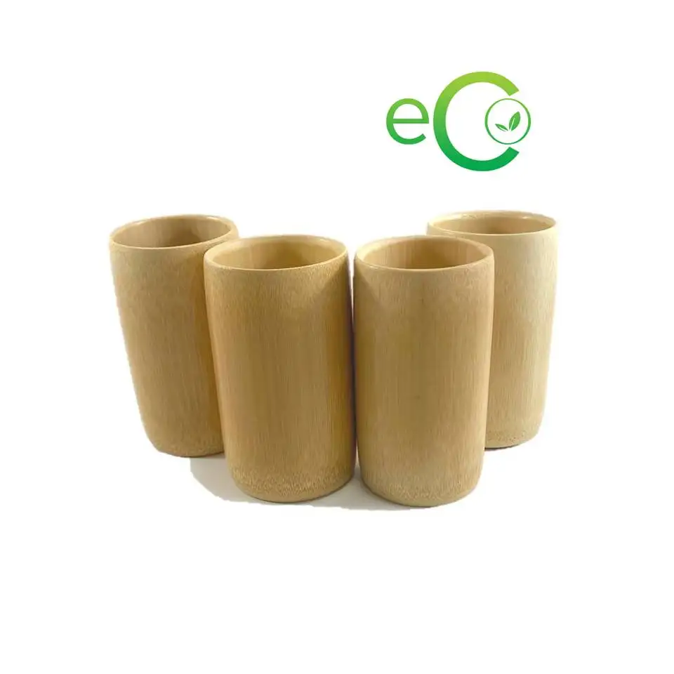 Органический 2021! Большая распродажа Бамбуковая чашка/бамбуковая чайная кофейная чашка с логотипом ECO2GO vietnam NA 